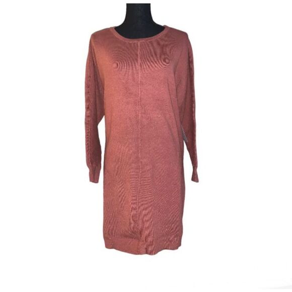 Stitchdrop Long Sleeve Sweater Dress - Picture 1 of 6